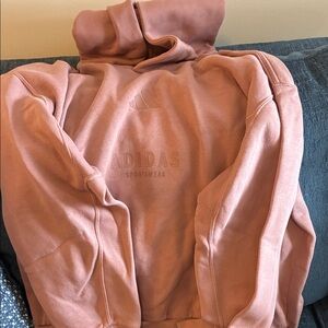 Adidas Men's Turtleneck Sweater in Soft Coral